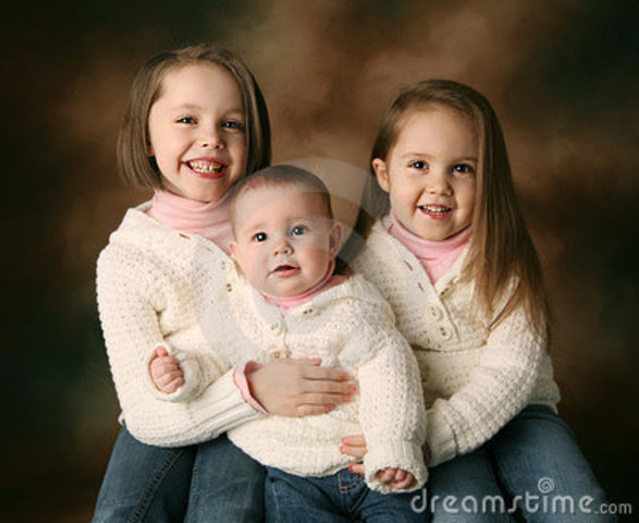 el nacimiento de mi segunda hermana