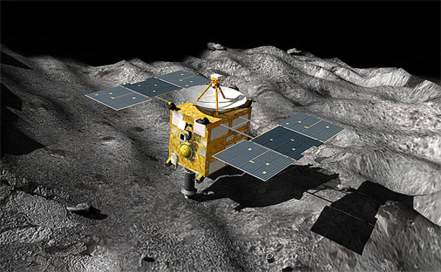 2001- First landing on an asteroid  by USA