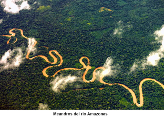 Francisco de Orellana explora el rió amazonas