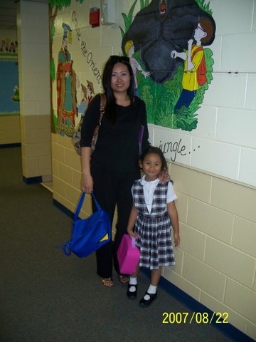 My First Day of Attending Elementary School