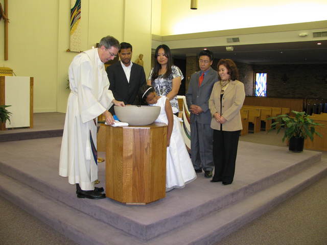 My Baptism at St. John Nuemann Catholic Church