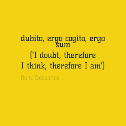 Discourse de la Méthode, René Descartes