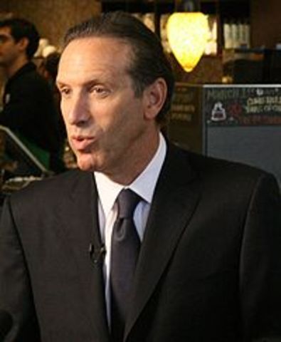 Howard Schultz se une a Starbucks