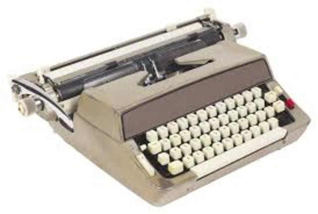 Máquina de escribir