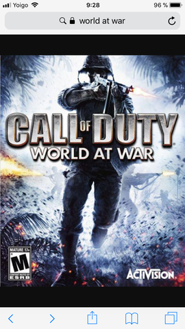 Call Of Duty World at War