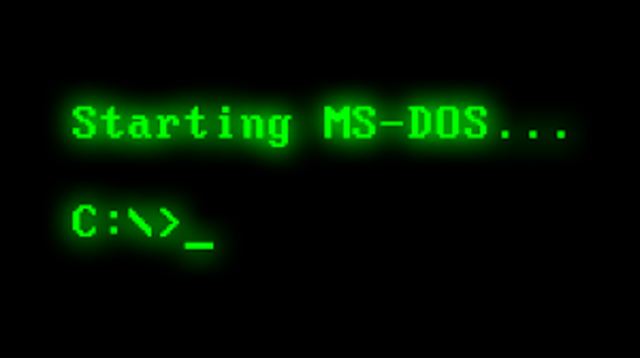 MS DOS