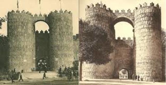 Construcció d'una nova muralla