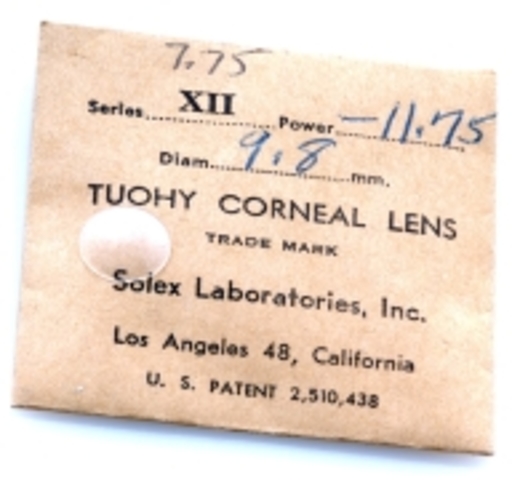 Lenti a contatto in PMMA