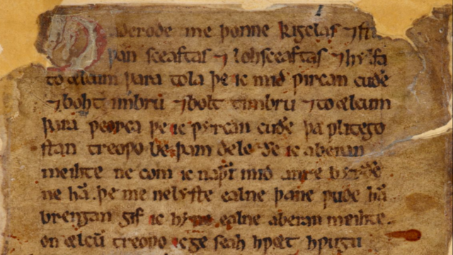 Suspected Date of Beowulf's Writing (OE)