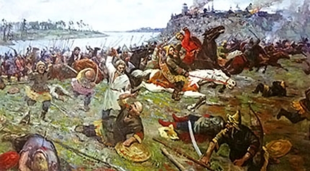 Азак - разгром Тамерланом