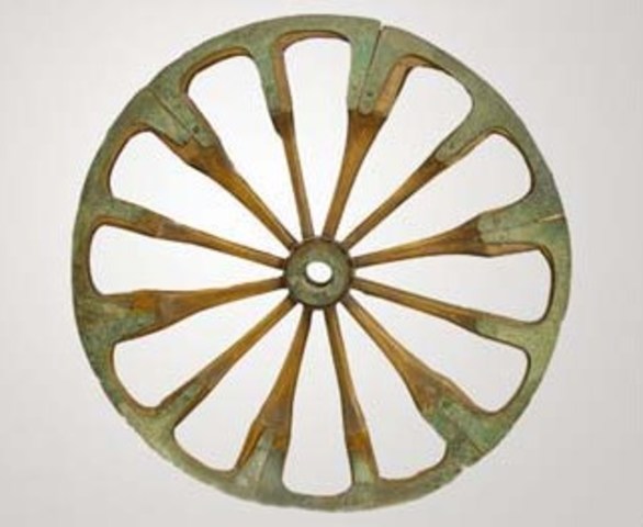Spoked wheel developed