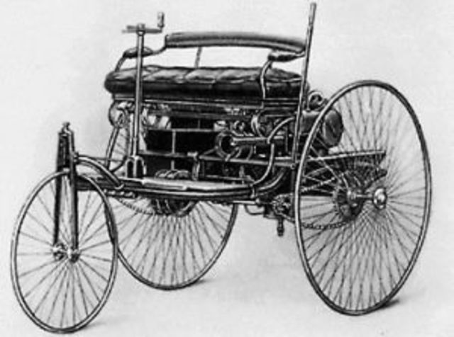 First Automobile is Constructed