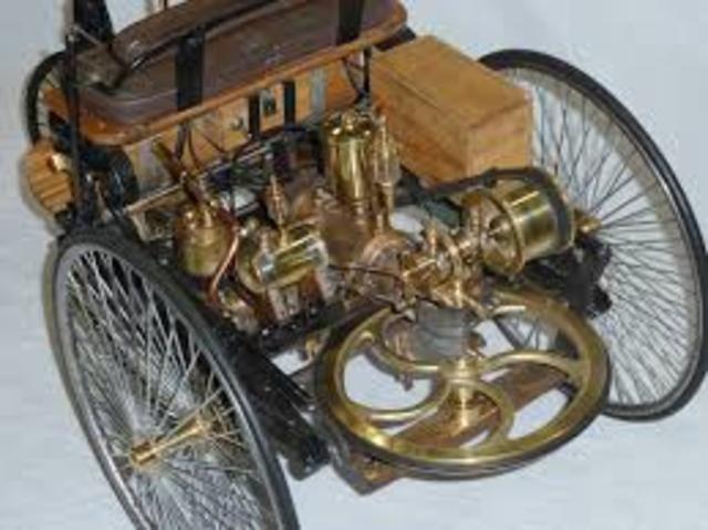 Successful Test of Karl Benz's First Gasoline Engine