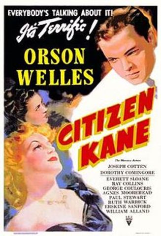 Citizen Kane (1941) mystery drama - Orson Welles