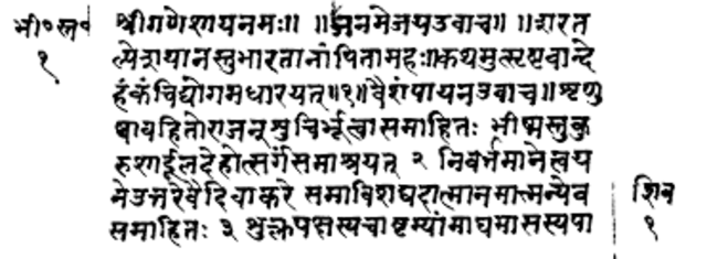 Unknown Sanskrit Text