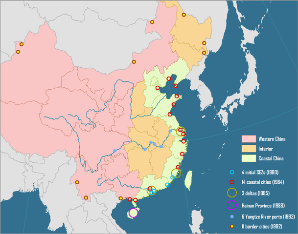 Speciale economische zones in China