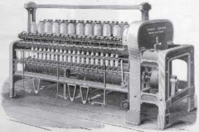 Richard Arkwright-Spinning Frame