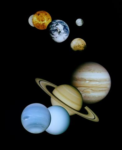 First photograph of the whole solar system by U.S. NASA