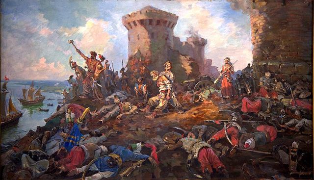 Захват крепости Азов казаками