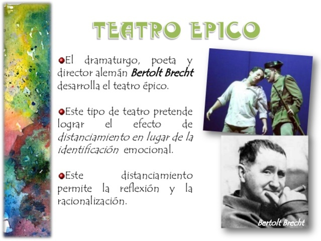 TEATRO EPICO SIGLO XX