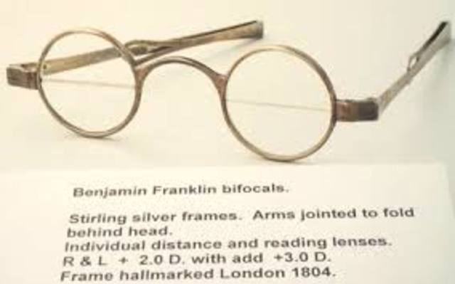 Bifocals were invented