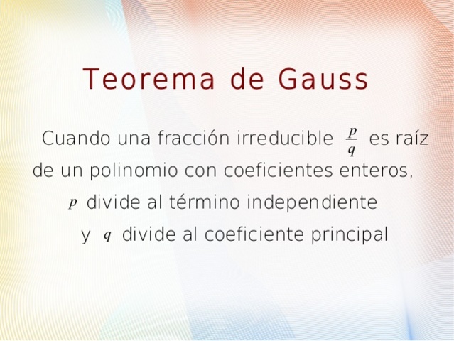 Formulacion de la ley de Gauss