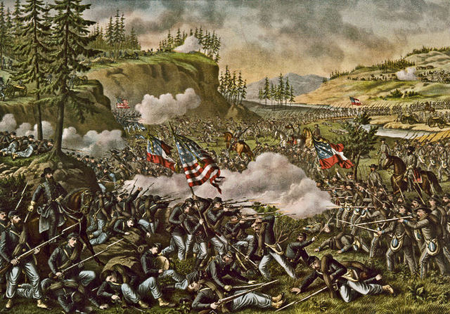 Battle at Chickamauga