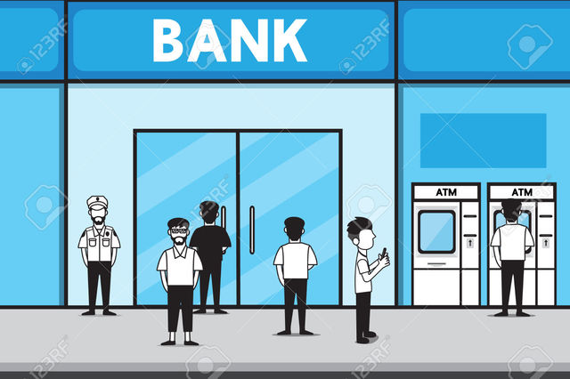 Bancos que se enconaban ejerciendo sus actividades