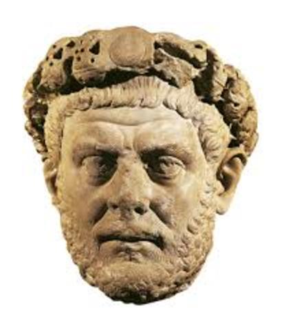 Fin del mandato de Diocleciano