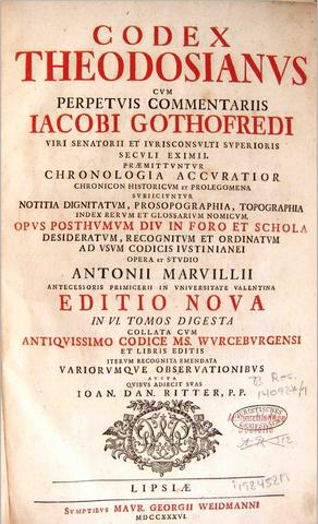 Codex Theodosianus