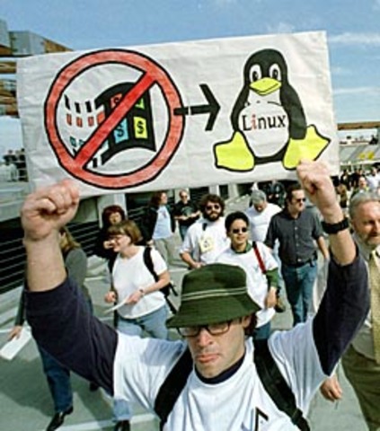 Linux users celebrated Windows Refund Day