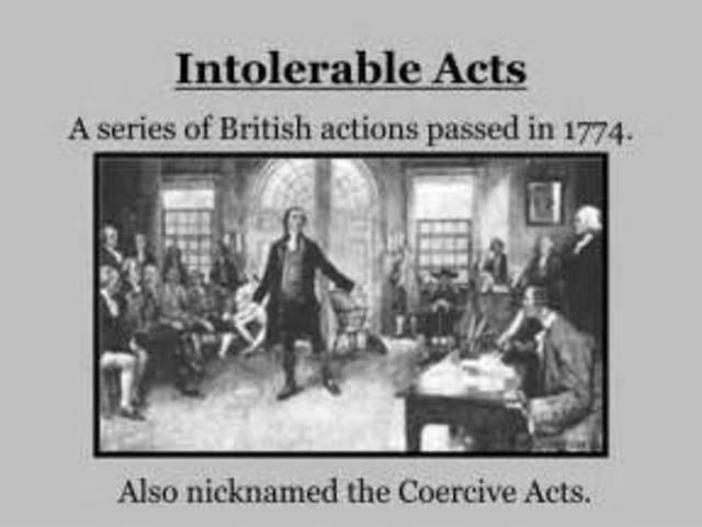 Intolerable Acts