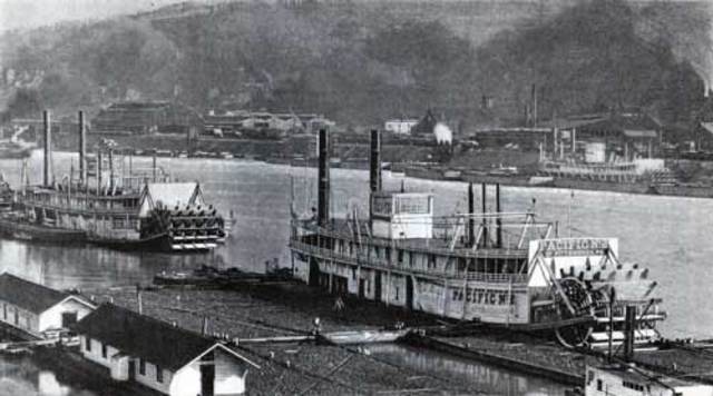Robert Fulton(the first commercial steamboat)