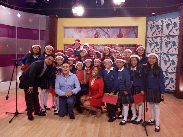 Cuando salimos en la televisión