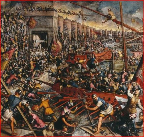 The sack of Constantinople
