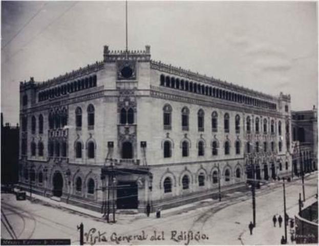 Inauguración del Palacio Postal
