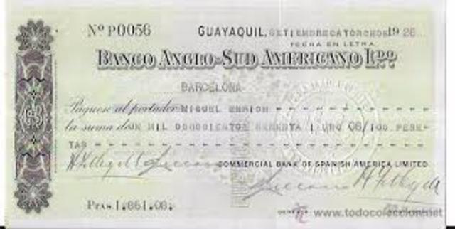 El Banco Anglo Sud Americano.