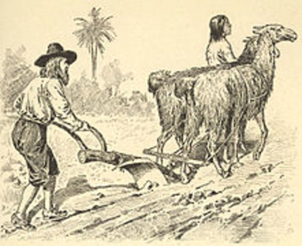 logística en la prehistoria 1500 A.C.