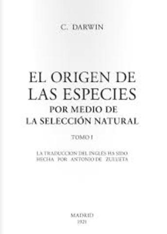 Traducción - El origen de las especies