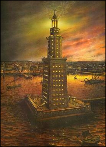 Pharose tuletorn (Aleksandria sadamas)