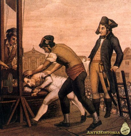 Ejecución de Robespierre