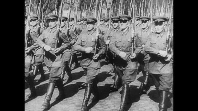 Descomunal movilizacion a la guerra ( EEUU)