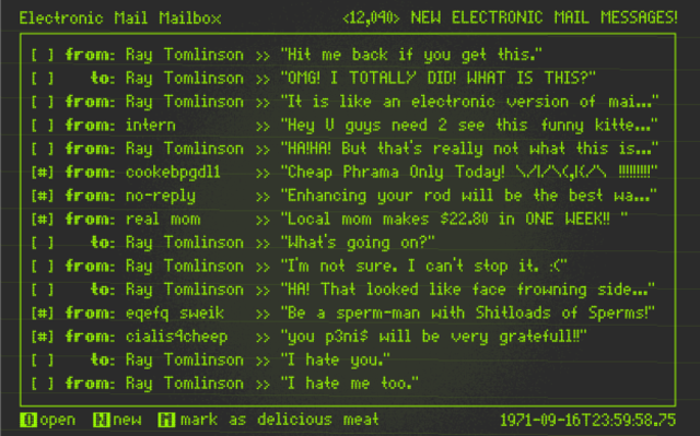 Email First Developed