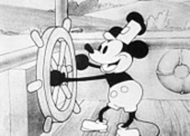 the first appearance of Mickey mouse, in steamboat 1928