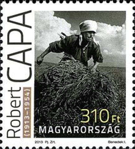 Hungarian commemorative stamp issued in 2013