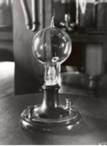 The Electric Light Bulb was Invented
