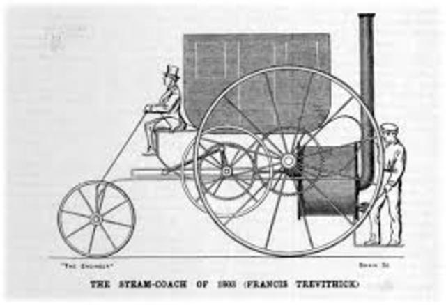 Richard Trevithick Invents the World's First Steam Locomotive