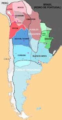 creación del virreinato del rió dela plata independencia de E.E.U.U.