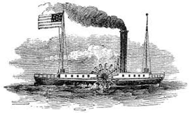 steamboat by robert fulton