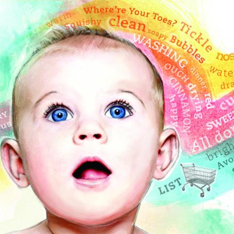 Symbols are used frequently to help a child learn language